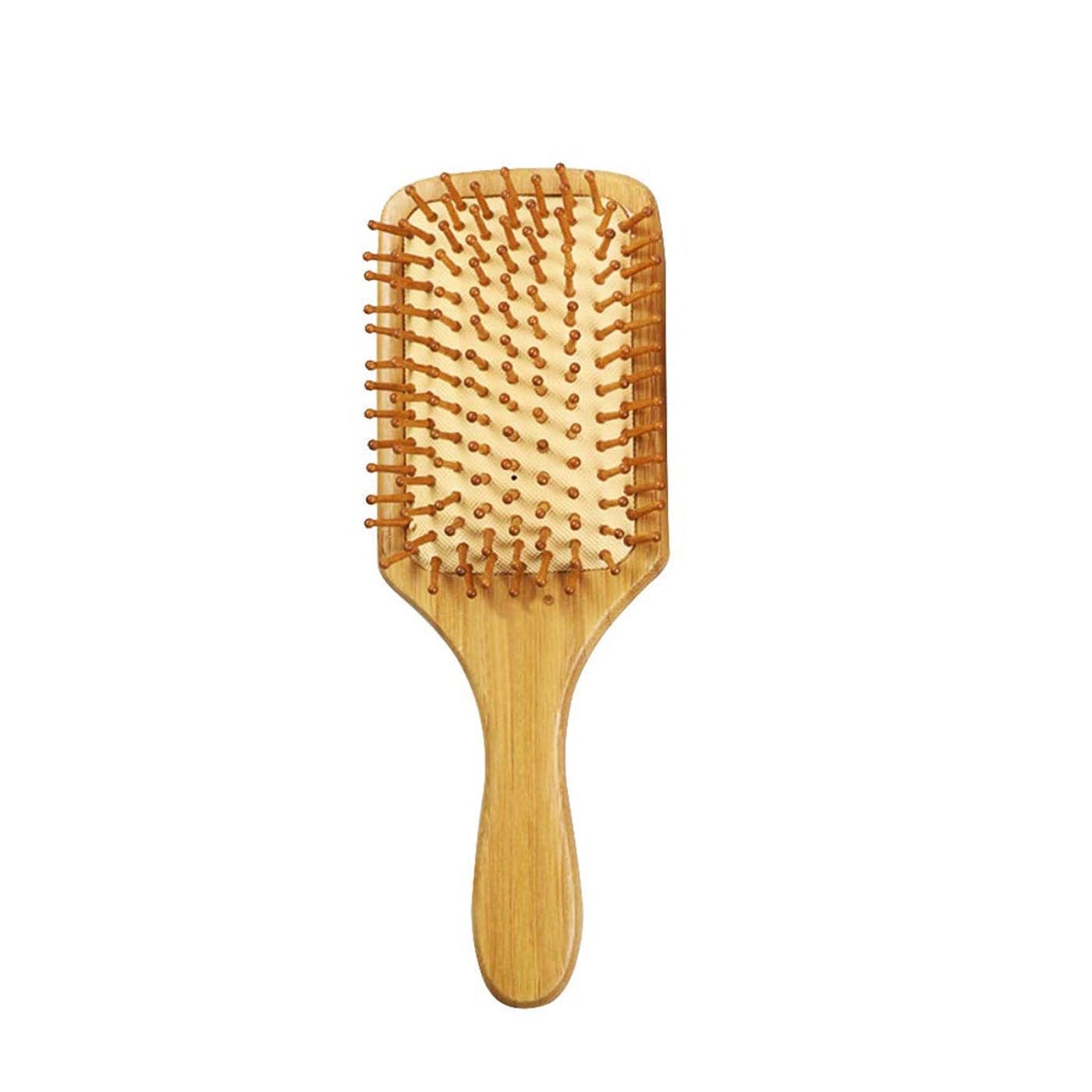 Bamboo Paddle Massage Hair Brush Wood 24.5 X 4 X 8.5cm (٦)