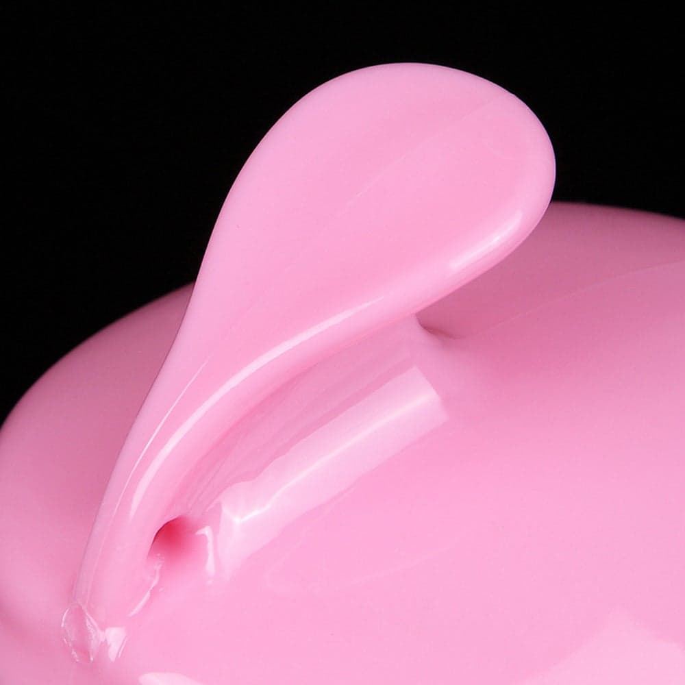 Soft Silicone Shampoo Brush Hair Scalp Massage Comb Pink 9.4 X 6.7 X 8.3cm Styling Accessories (٣)