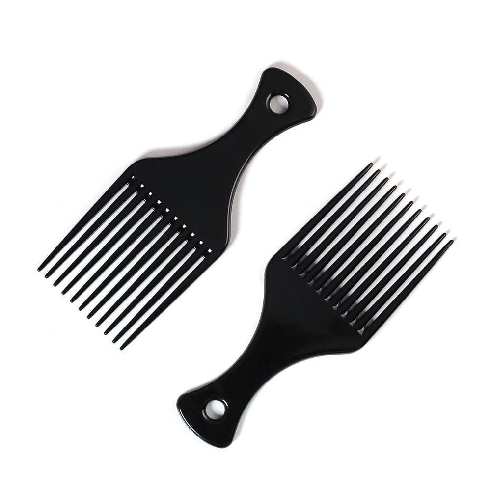 Hair Fork Comb Black 16 x 1 x 6.5cm Styling Accessories (٣)