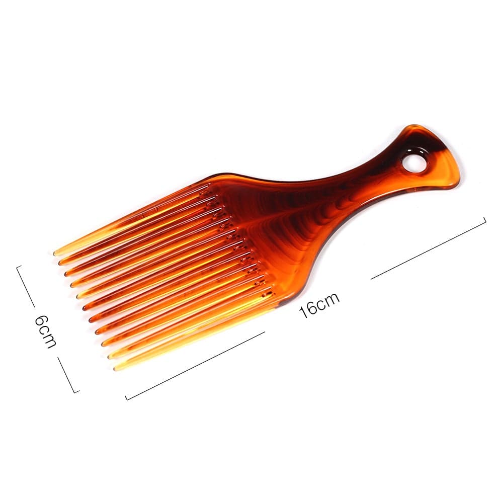 Hair Fork Comb Black 16 x 1 x 6.5cm Styling Accessories (٦)