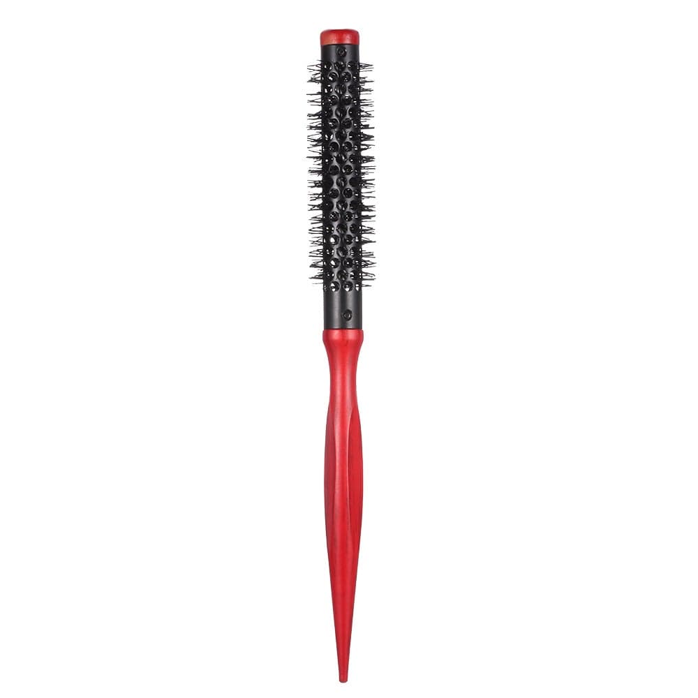 15mm Hair Round Brush Quiff Roller Comb Black/Red 31 x 3 x 3cm Styling Accessories