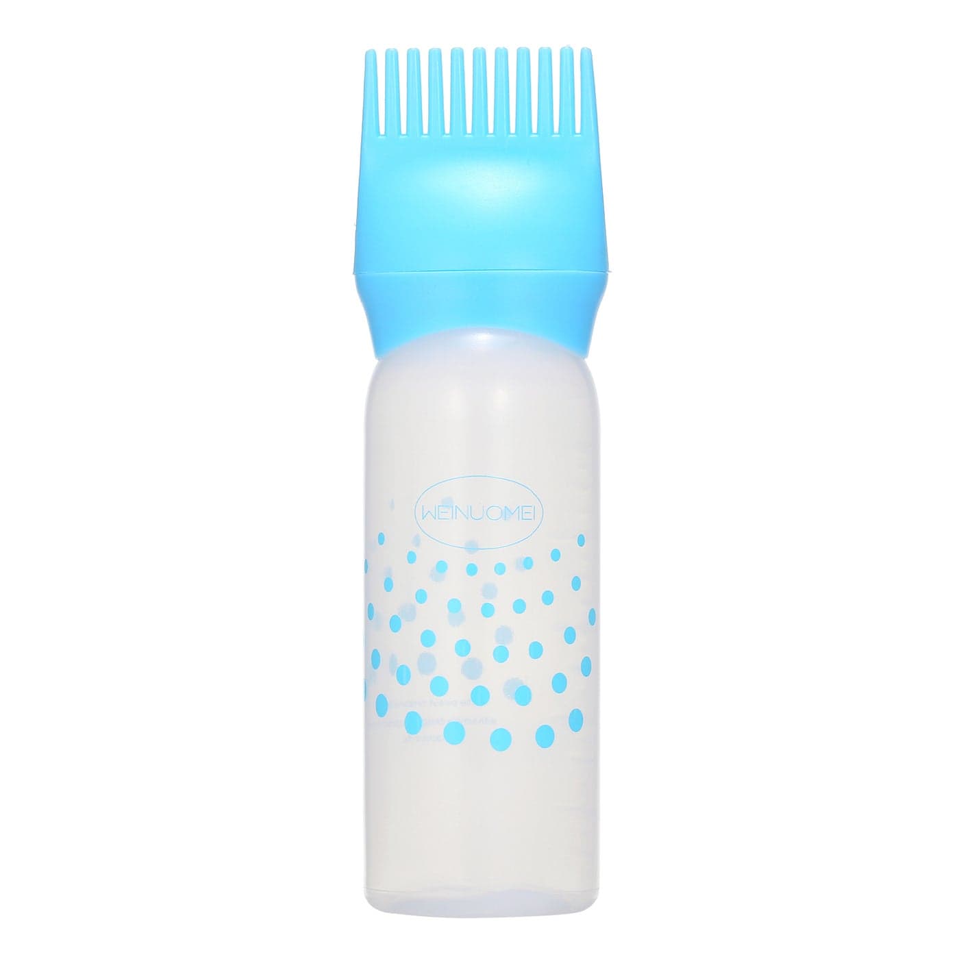Hair Dyeing Coloring Applicator Bottles Root Comb Blue 17X4.5X4.5cm Hair Care Accessories