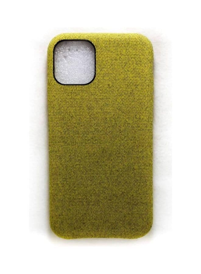 Alcantara Cover For Apple 11 Pro Yellow Cases & Covers