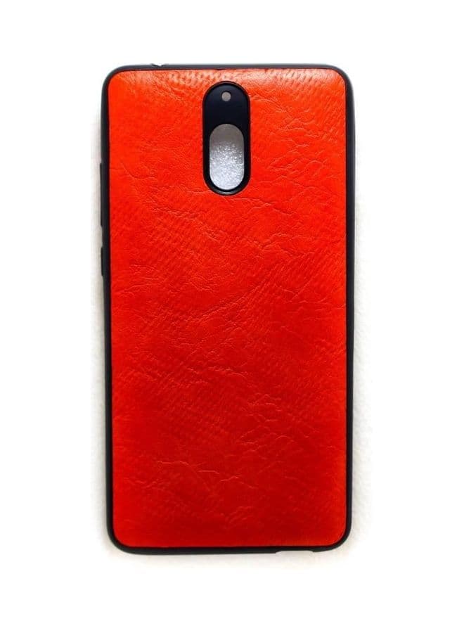Back Leather Cover For Nokia 21 Red Cases & Covers