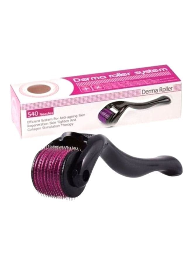 540 Needle Roller System Black/Purple Face Massagers & Rollers