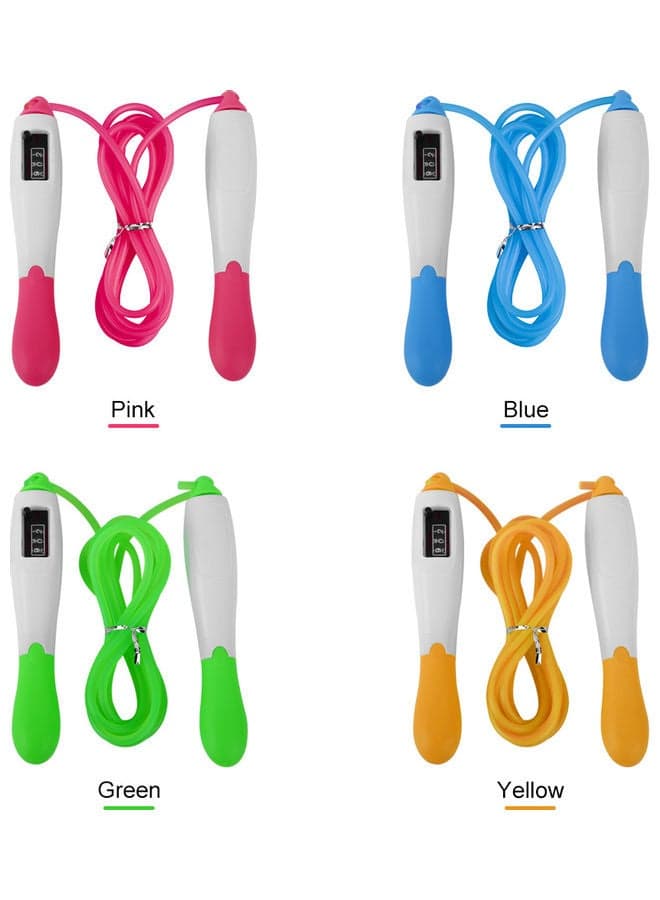 Adjustable Jump Rope With Counter 18x3.5x12cm Skipping Ropes (٣)
