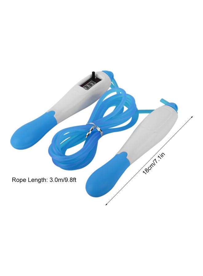 Adjustable Jump Rope With Counter 18x3.5x12cm Skipping Ropes (٥)