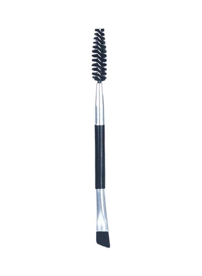 Dual-End Eyebrow Brush Black/Silver Eye Brushes