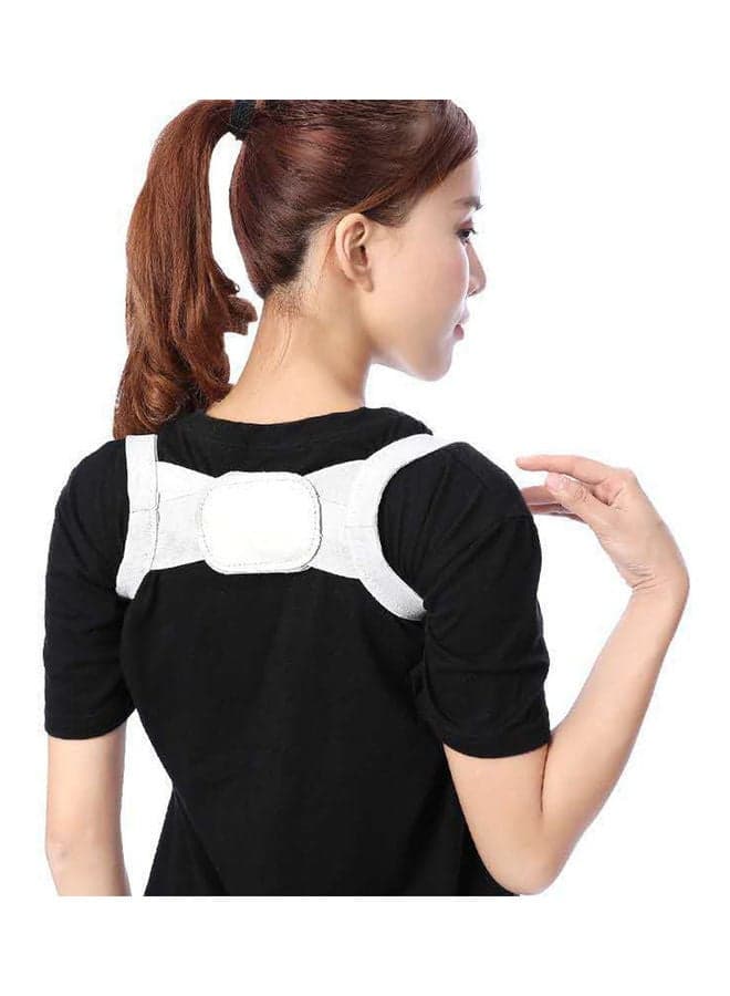 Posture Corrector Body Shoulder Back Support Belt Band 20*10*20cm Arm, Knee & Leg Sleeves (٣)