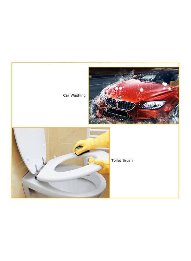 Pair Of Household Latex Cleaning Gloves Yellow XL Safety & Security Gloves (٤)