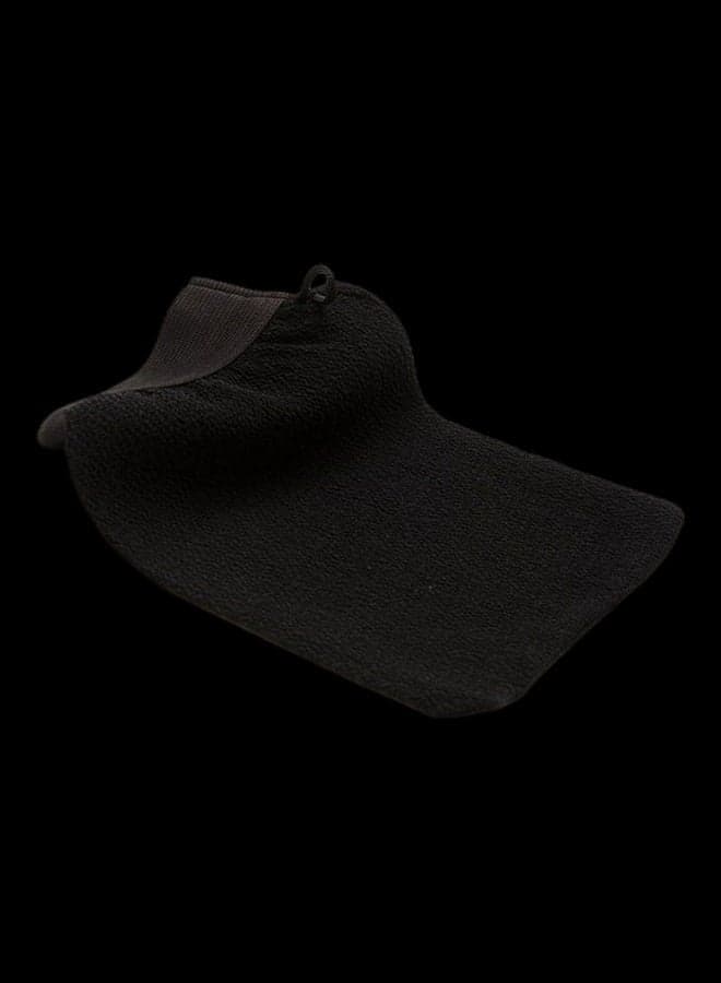 Moroccan Hand Scrubber Glove Black 14.8x23.6cm Bath Gloves