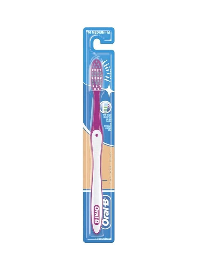 Manual 1 2 3 Touthbrush MultiColor 100grams Manual Toothbrushes