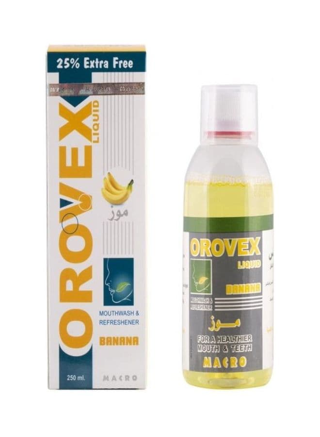Banana Mouth Wash MultiColor 250ml Mouthwashes