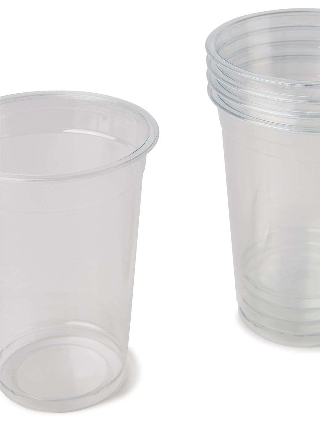 25-Piece Juice Cups 10 Ounce Clear Cups & Straws (3)