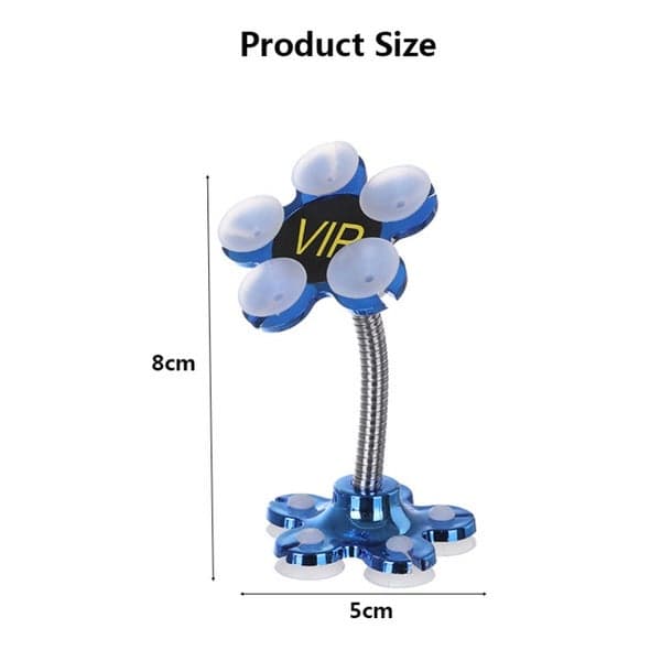 Magic Suction Cup Car Phone Holder With 360 Degrees Rotation Interior Accessories (3)