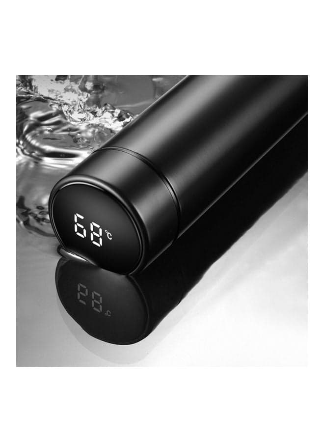Intelligent Vacuum Insulated Temperature Display LCD Touch Screen Stainless Steel Bottle Pink 24x7x7cm (6)