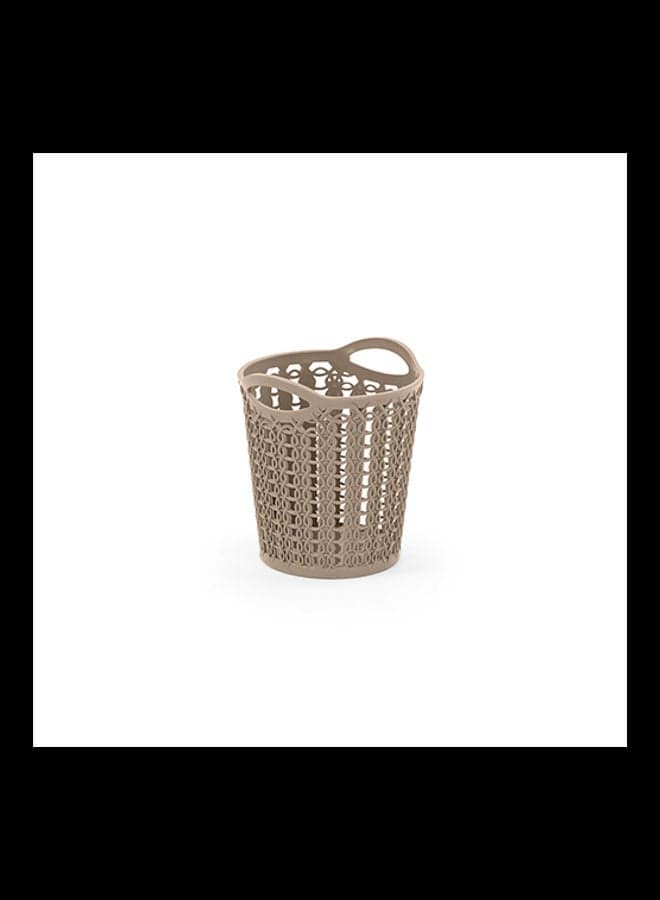 Mix Round Basket Beige Clothing & Closet Storage