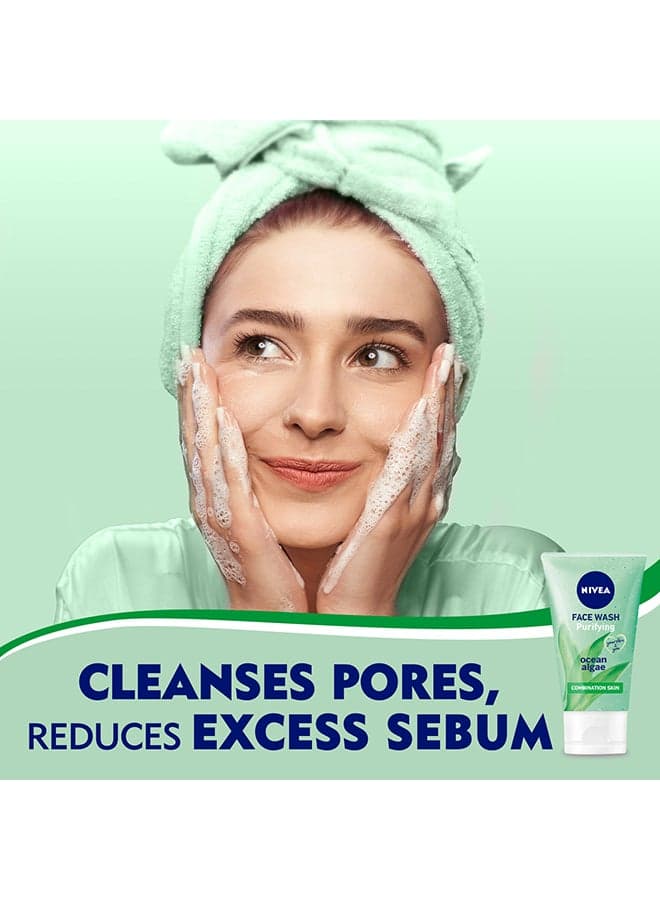 Purifying Face Wash, Combination Skin 150ml (٣)
