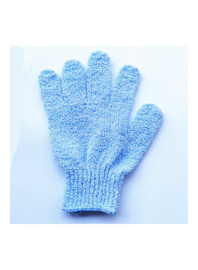 Children Kids Exfoliating Body Scrub Gloves Blue 22x22x22cm Bathing Accessories