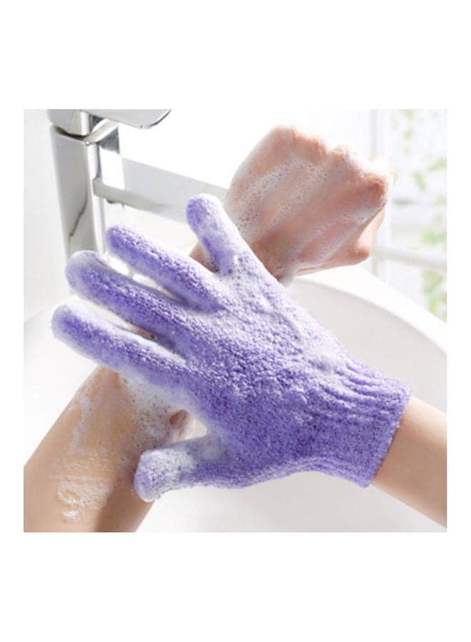 Children Kids Exfoliating Body Scrub Gloves Blue 22x22x22cm Bathing Accessories (٥)