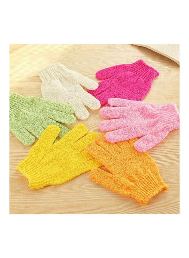 Children Kids Exfoliating Body Scrub Gloves Blue 22x22x22cm Bathing Accessories (٧)