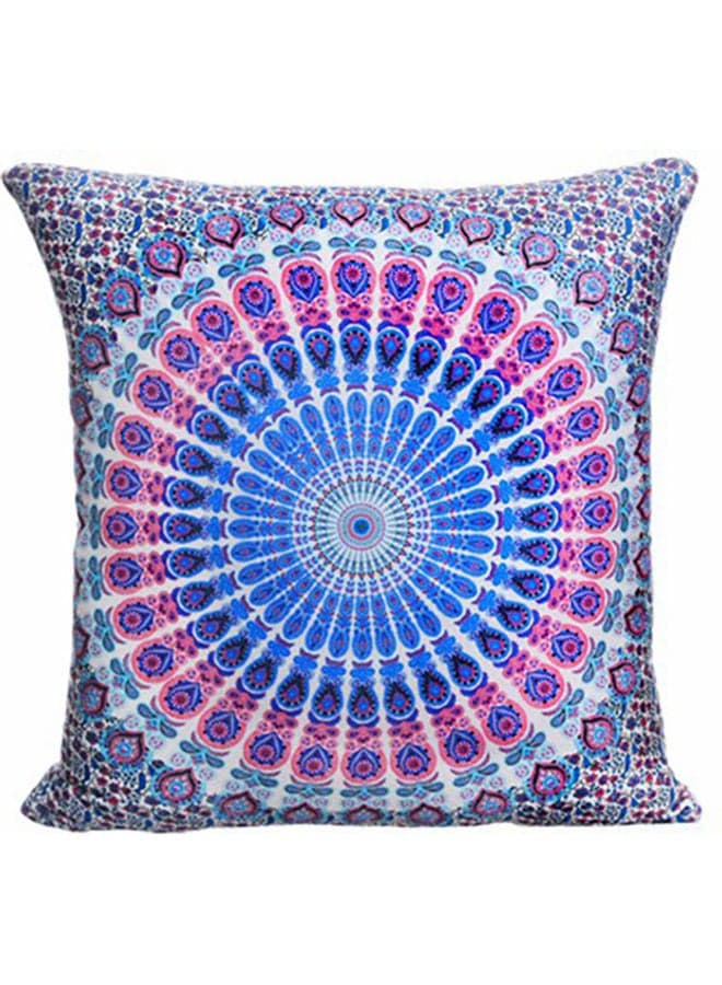 Mandala Velvet Decorative Cushion Multicolor 45x45cm Decorative Pillows
