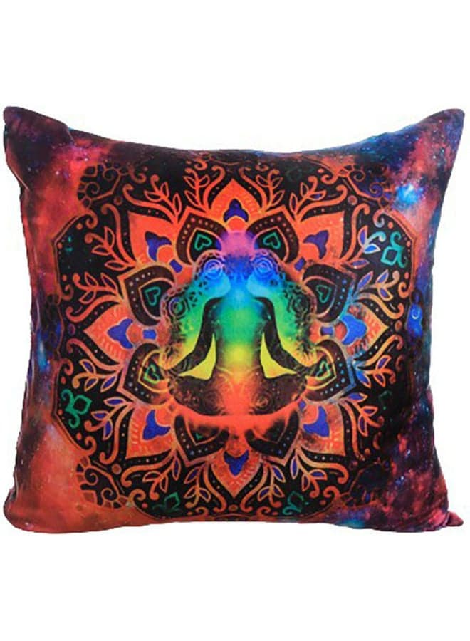 Deep Yoga Decorative Cushion Multicolor 45x45cm Decorative Pillows