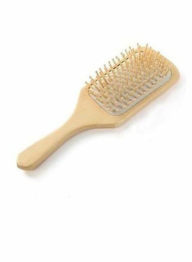 Medical Long lasting Wooden Hair Brush Beige