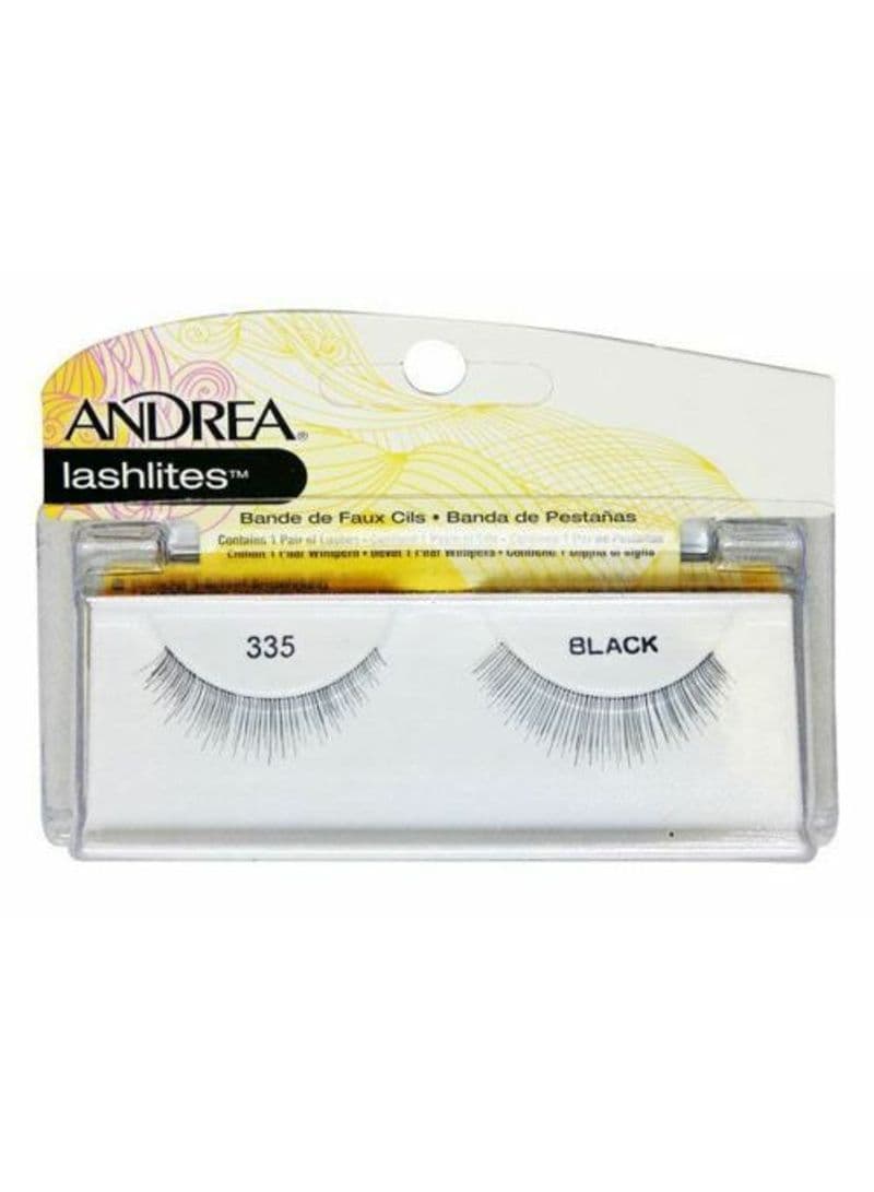 Lashlites Long-Lasting  Eye Lashes Black 335 False Eyelashes