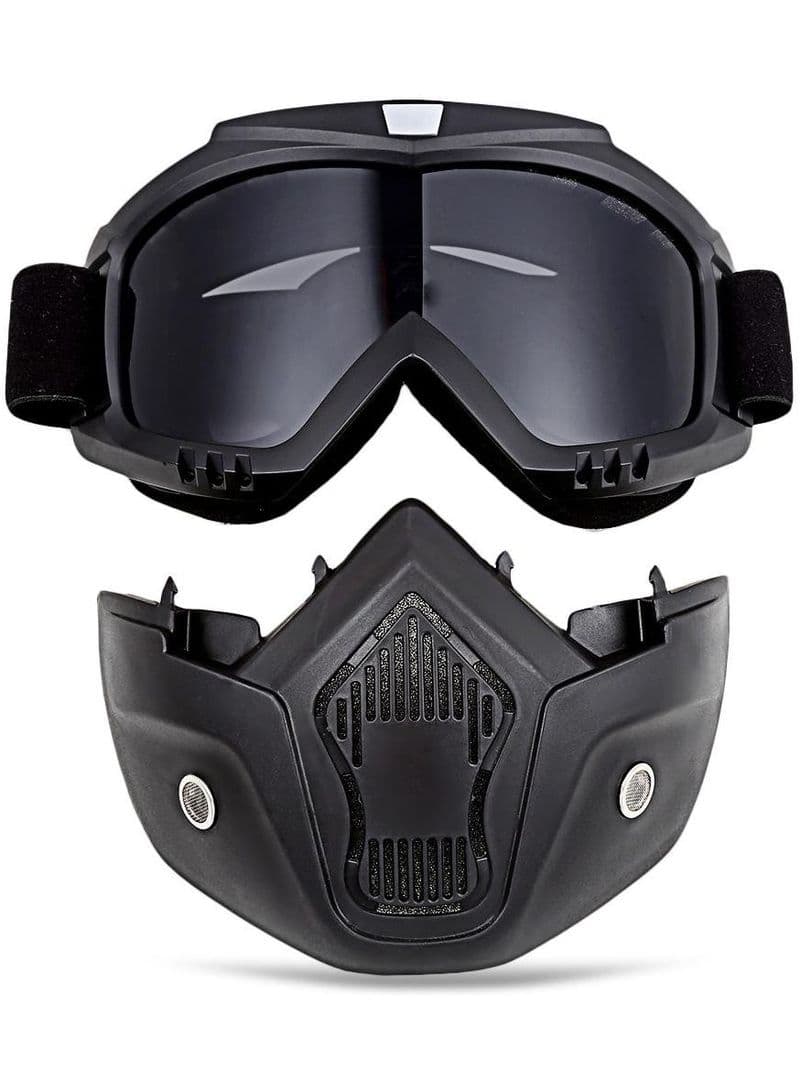 Cycling Face Mask With Detachable Mask And Mouth Filter Cycling Accessories
