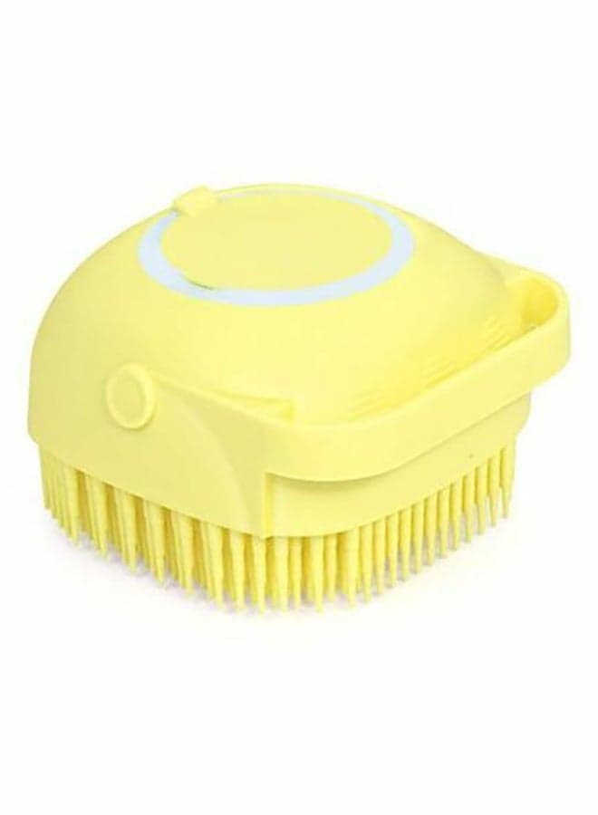 Silicone Bath Massage Brush Yellow Body Brushes