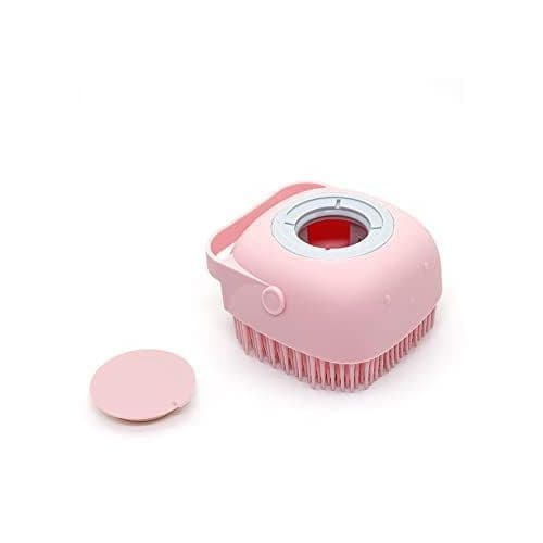 Silicone Bath Massage Brush Yellow Body Brushes (4)