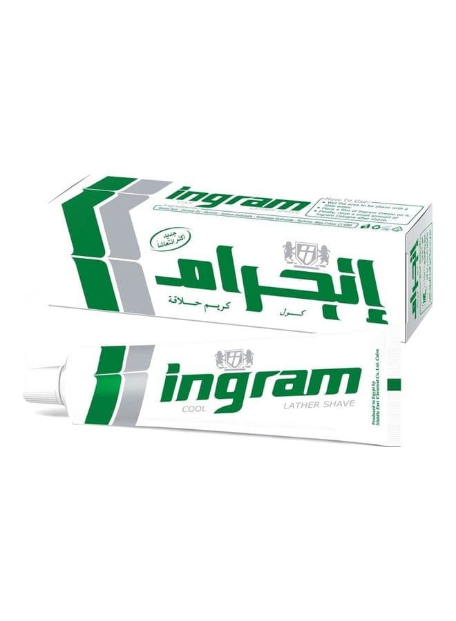 Extra Cool Lather Shaving Cream Green 40grams Men's Shaving Creams, Lotions & Gels