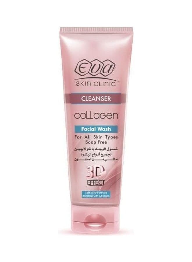 Collagen Facial Cleanser Pink 150ml Face Wash