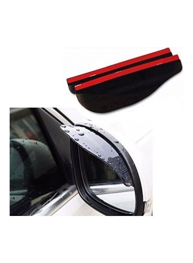 2-Piece Rainproof Blades For Side Mirrors Sun Protection (4)