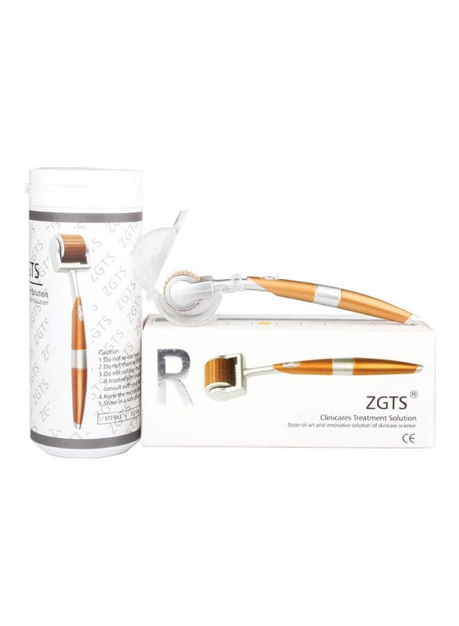 Micro Needle Derma Roller Gold/Silver 0.75mm