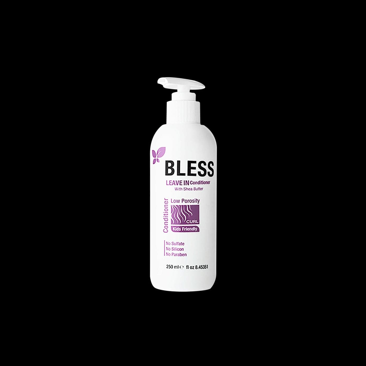 Curl Hair Leave In Conditioner White/Purple 250ml (3)