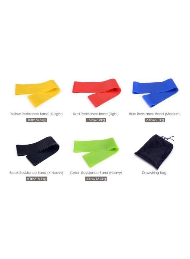 5-Piece Resistance Band Set With Carrying Case (3)