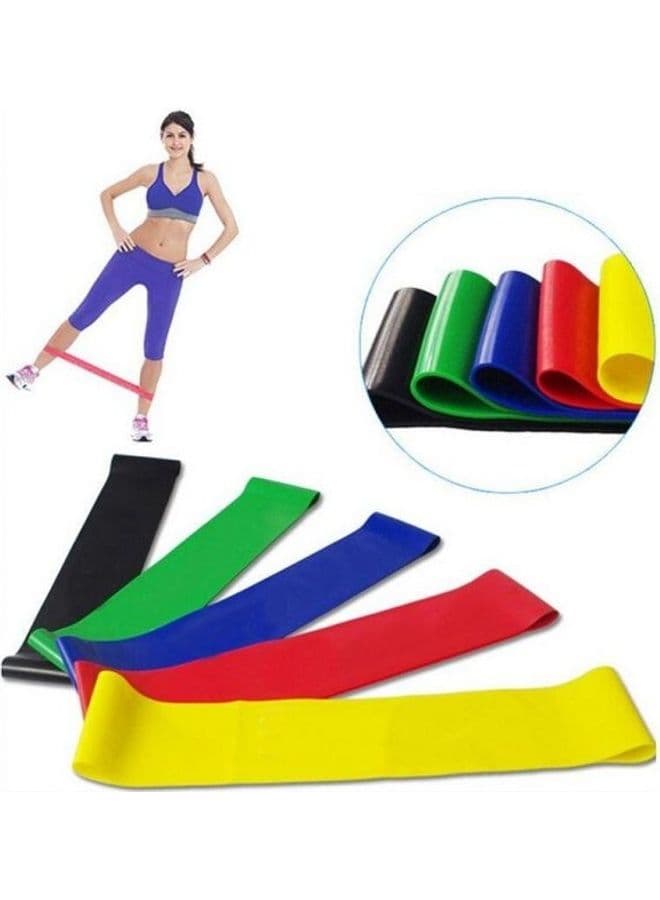 5-Piece Resistance Band Set With Carrying Case (4)