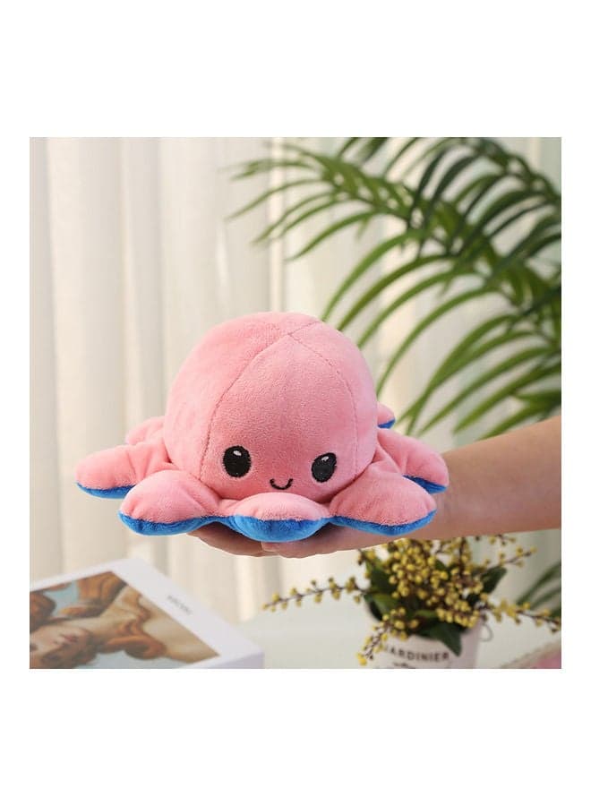 Reversible Octopus Toy 20 x 10cm Plush Pillows (٣)