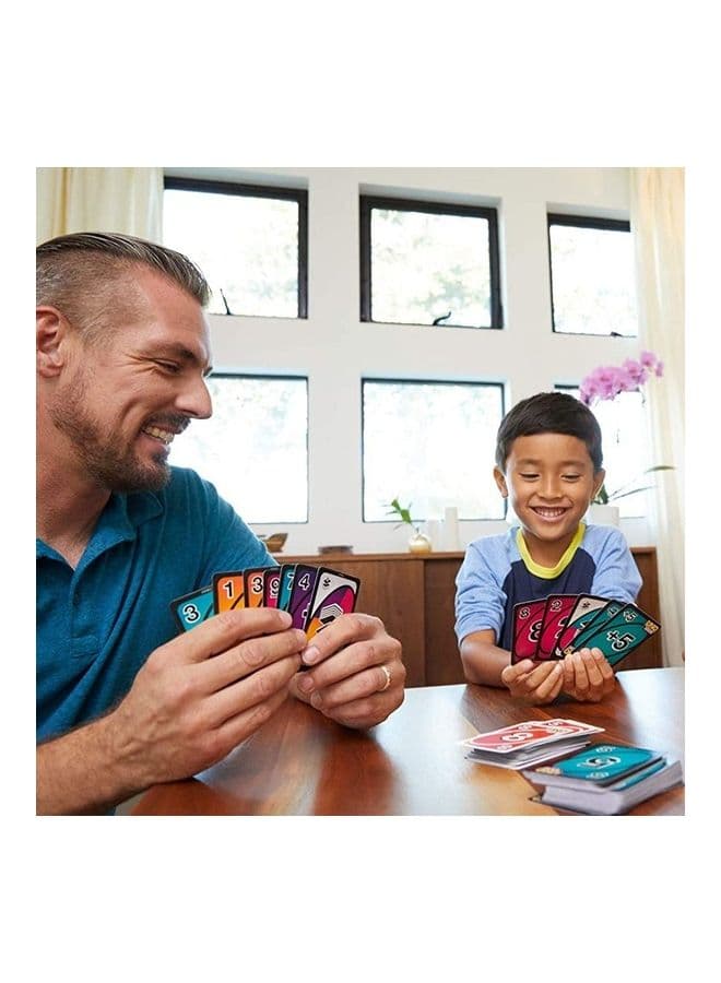 UNO Flip Cards 11.6 x 9 x 1.9cm Basic & Life Skills Toys (٥)