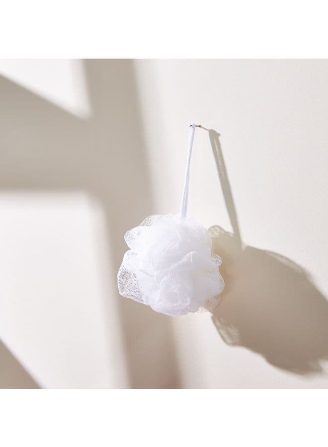 Plastic Textured Loofah White 10x10cm Body Scrubs & Polishes (٣)