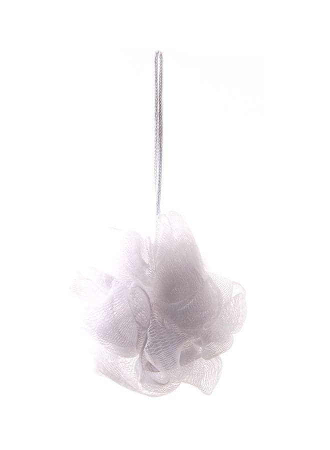 Plastic Textured Loofah White 10x10cm Body Scrubs & Polishes