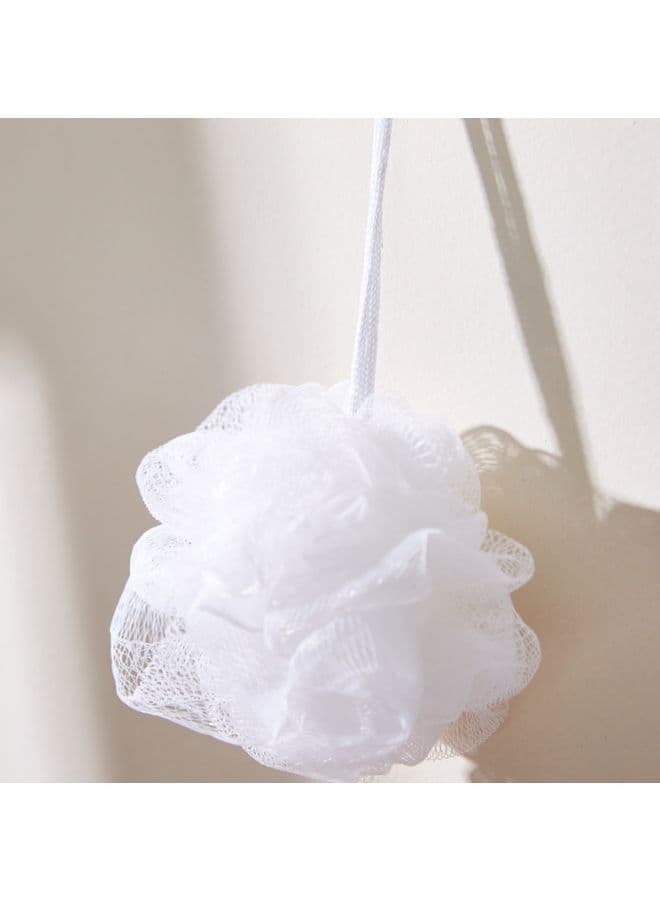Plastic Textured Loofah White 10x10cm Body Scrubs & Polishes (٤)