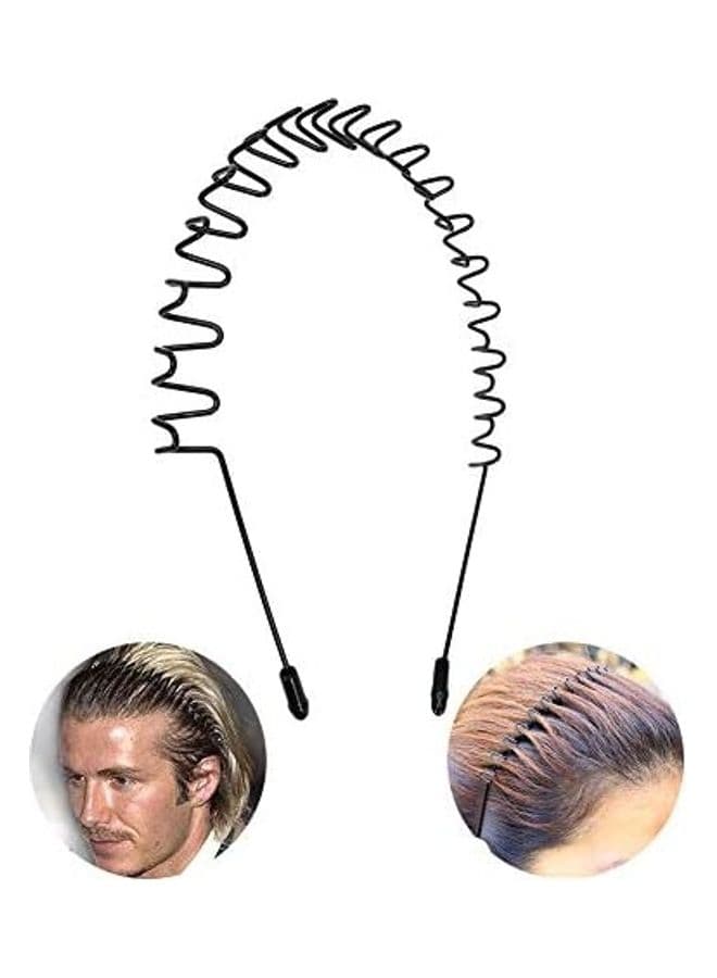 Metal Headband Black