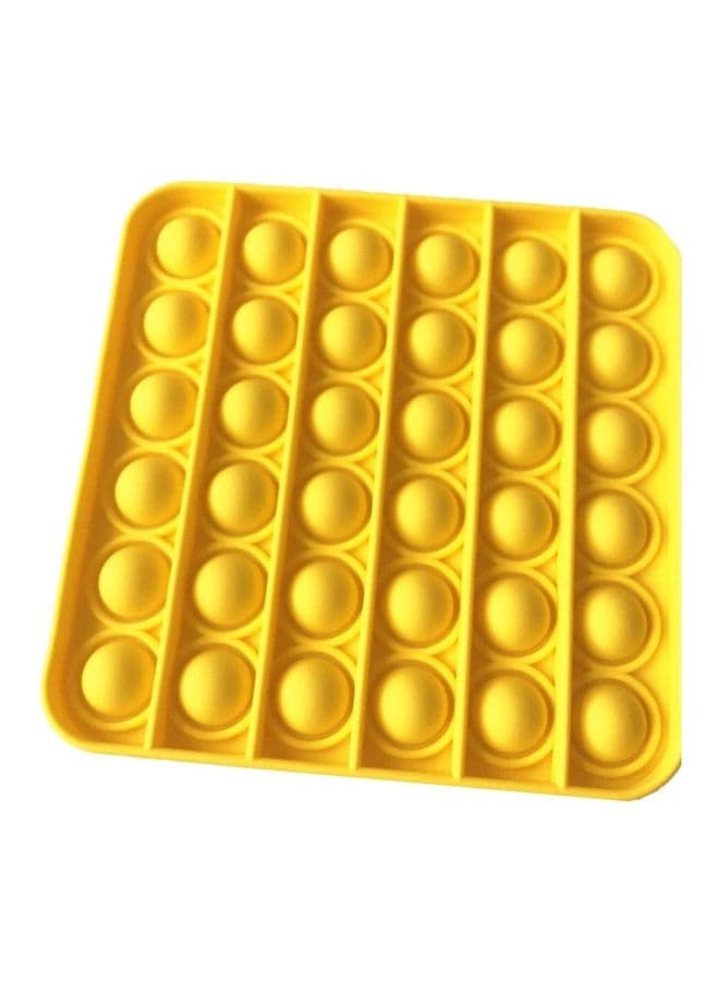 Non-Toxic Stress Relieve Silicone Squeeze Push Pop Bubble Sensory Fidget Squishy Toy 12.5x1.5x12.5cm