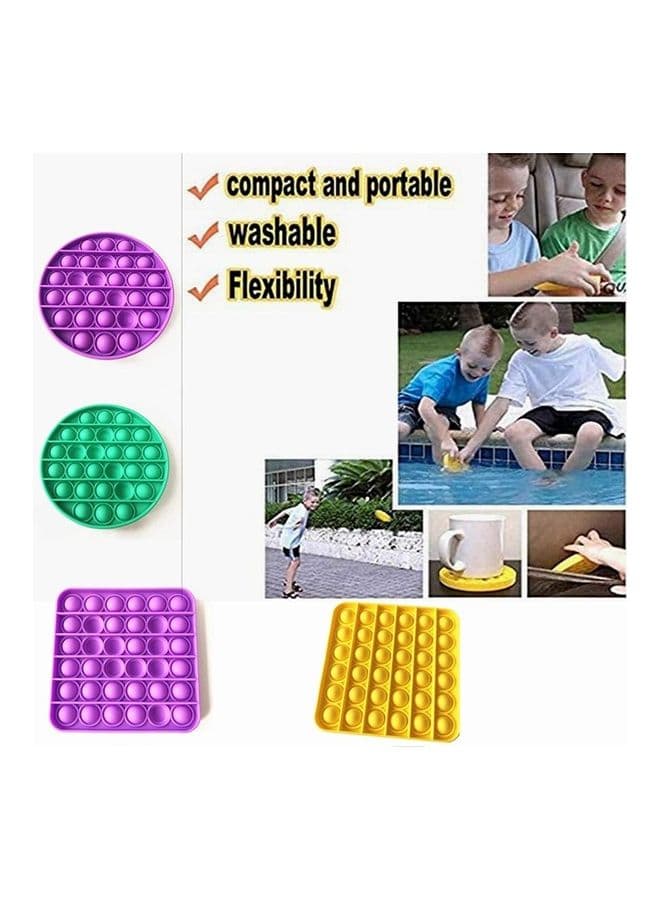 Push Pop Bubble Sensory Fidget Toy Squishy Toys (٣)