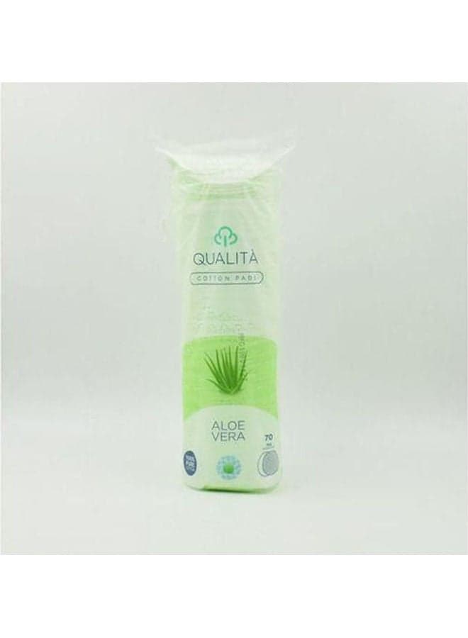 70 Pieces  Make Up Cotton With Aloe Vera Makeup Remover