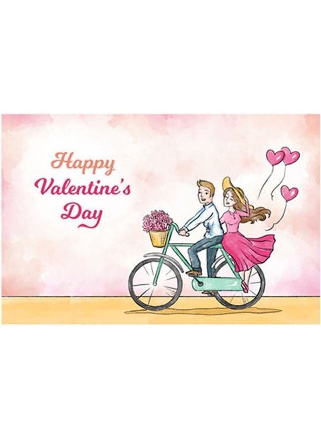 Valentines Photo Block Multicolour 15 x 23cm Canvas & Framed Paintings