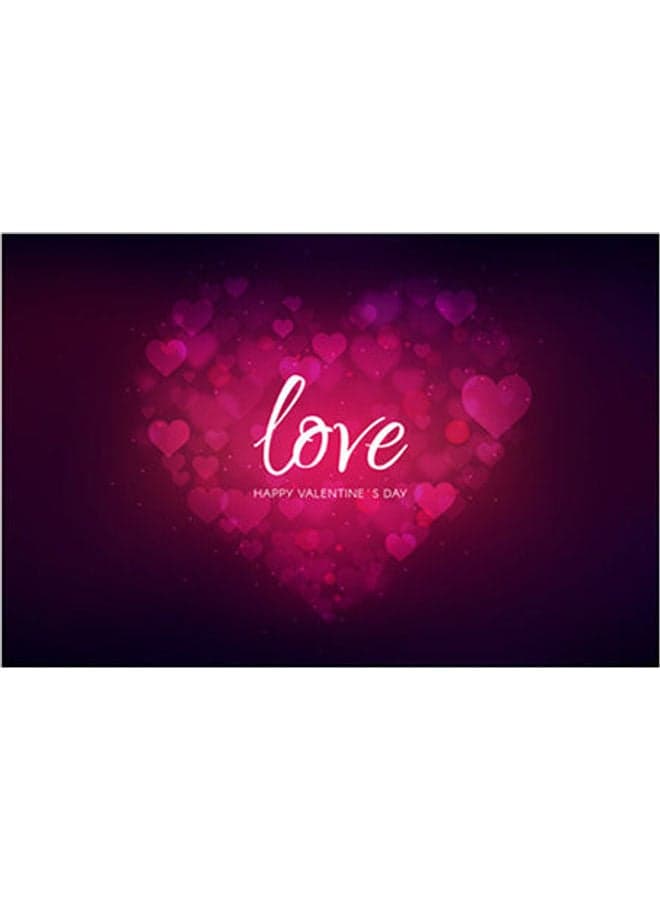 Valentines Photo Block Multicolour 15 x 23cm Canvas & Framed Paintings
